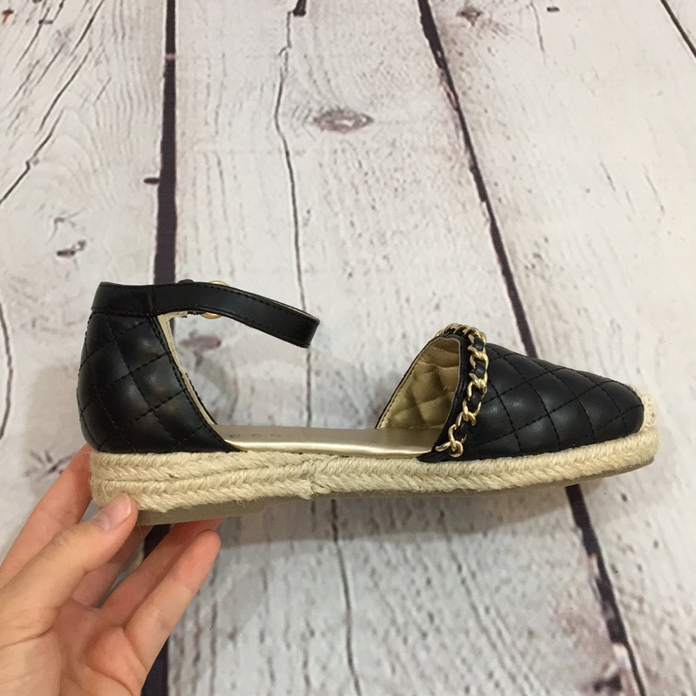 Guess black quilted espadrilles 5.5 - Picture 9 of 16